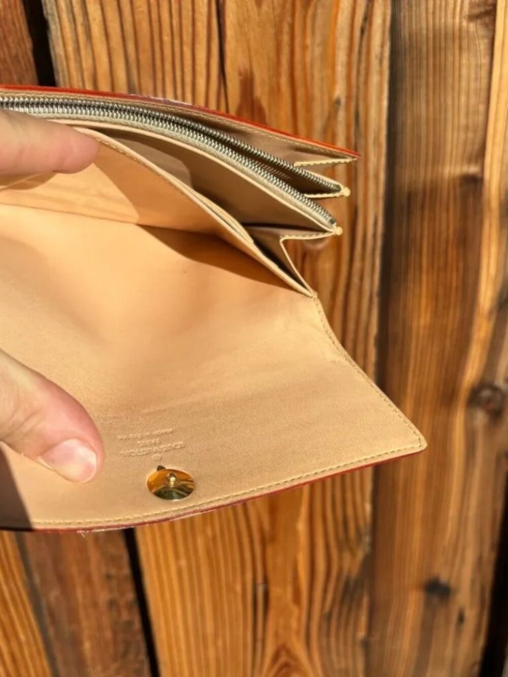 Louis Vuitton White Monogram Multicolor Sarah Wallet - Picture 10 of 10